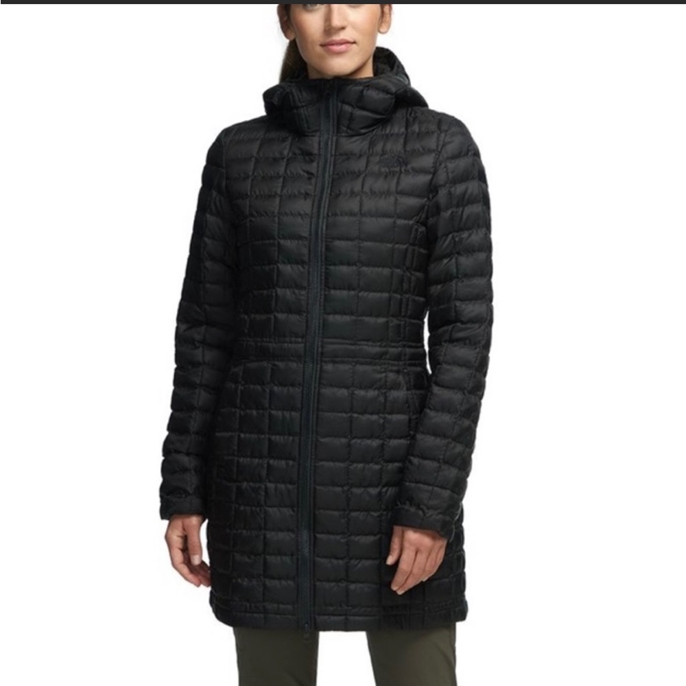 The North Face Thermoball Eco Parka Coat Jacket Black XS